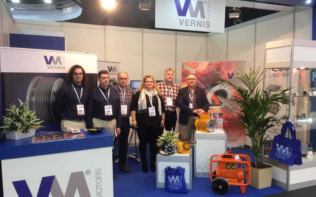 June 2018: SUCCESSFUL PARTICIPATION OF VERNIS MOTORS AT THE BIEMH FAIR OF BILBAO