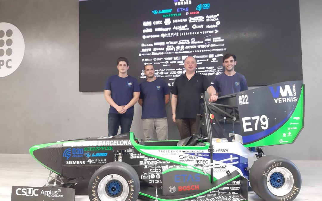 VERNIS un año más colabora con e-Tech racing